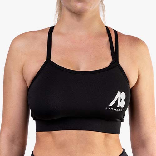 ATOMBODY Sports Bra, Schwarz