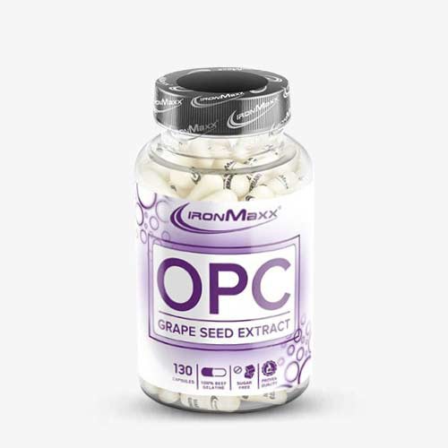 IRONMAXX OPC Grape Seed Extract Kapseln, 130 Kapseln
