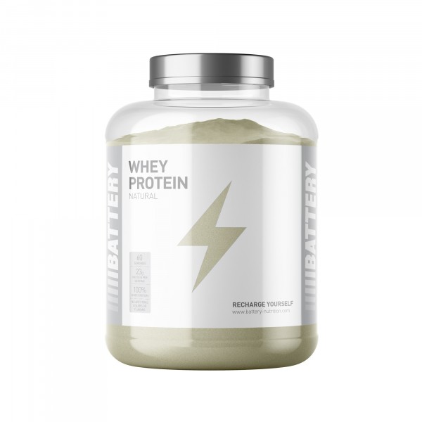 BATTERY NUTRITION WHEY PROTEIN 1800g NATURAL