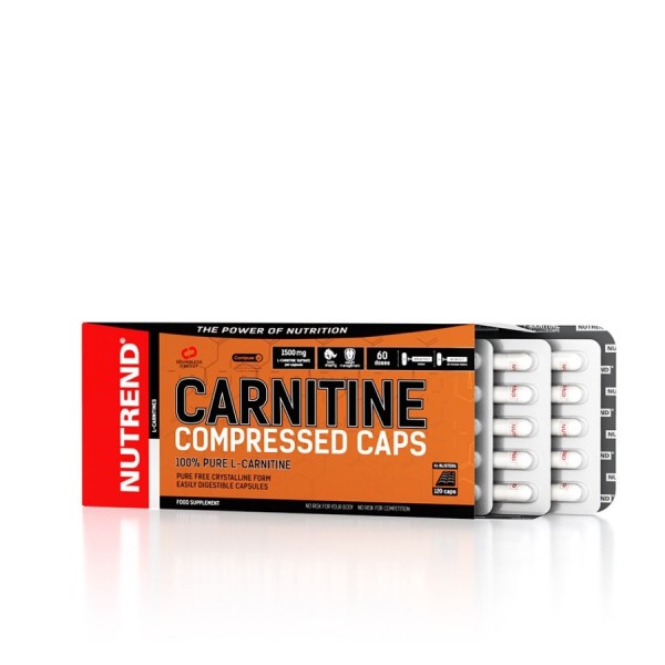 NUTREND Carnitine Compressed Caps 120 Kapseln