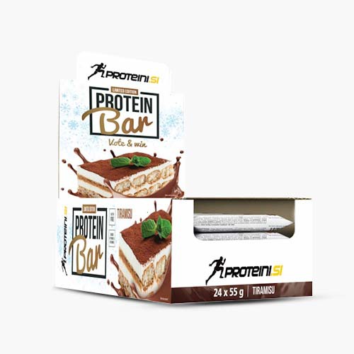 PROTEINI.SI PROTEIN BAR Tiramisu 24x55g