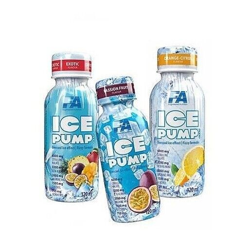 FA NUTRITION ICE Pump Shot 12x120ml