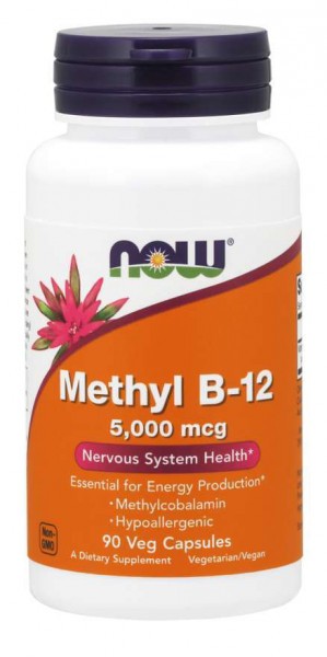 NOW FOODS - Methyl B-12 5000mcg