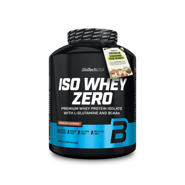 BIOTECHUSA Iso Whey Zero LACTOSE FREE 2270g Proteine