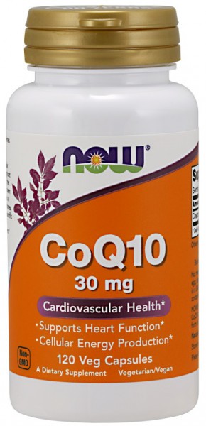 NOW FOODS - CoQ10 30mg 120 Veg Kapseln