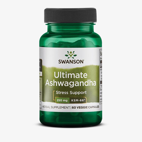 SWANSON Ashwagandha Ultimate KSM-66 250mg - 60 vcaps
