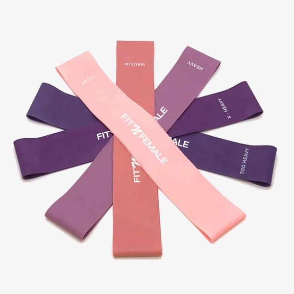 FITNFEMALE Shape Bands Purple Vibes 5er-Set