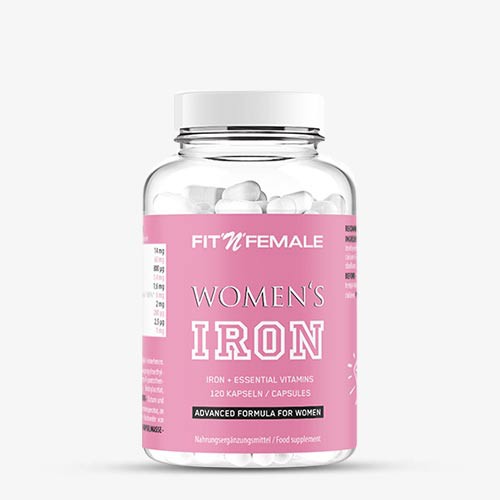 FITNFEMALE Women's Iron - Eisen 2.0 120 Kapseln