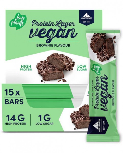 MULTIPOWER Protein Layer Vegan 15x55g