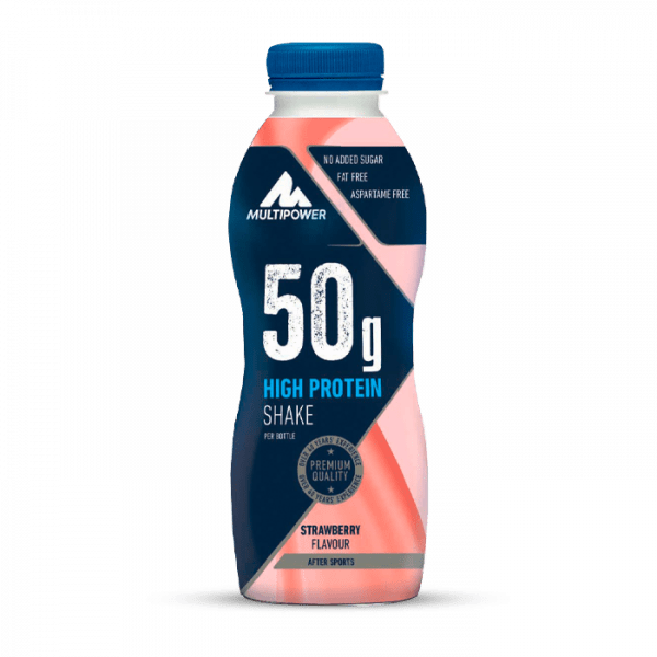 MULTIPOWER 50g High Protein Shake 12 x 500ml