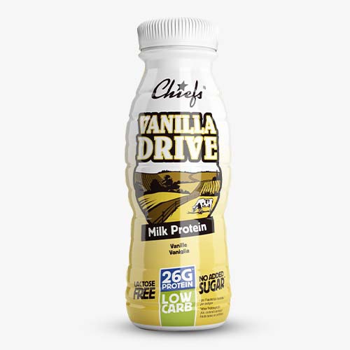 CHIEFS Milk Protein 6x330ml - Vanilla Drive - MHD 15.06.2022