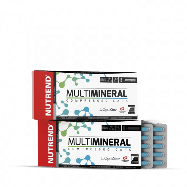 NUTREND MULTIMINERAL COMPRESSED Kapseln 60 Kapseln Vitamine und Mineralien