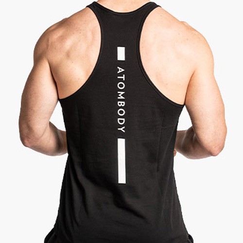 ATOMBODY Tank Top Men black