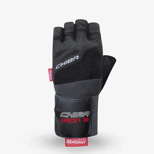 CHIBA Handschuh Iron III Schwarz