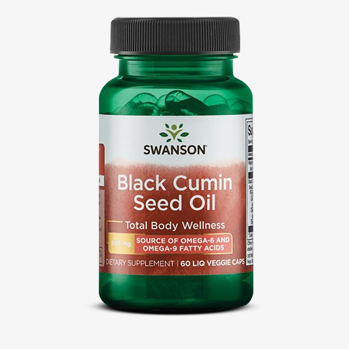 SWANSON Black Cumin Seed Oil 500mg - 60 liquid vcaps