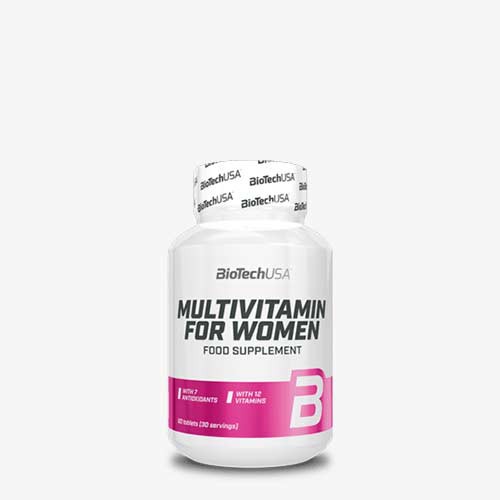 BIOTECHUSA Multivitamin for Women 60 Tabletten Vitamine und Mineralien