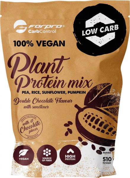 FORPRO 100% Vegan Plant Protein mix 510g