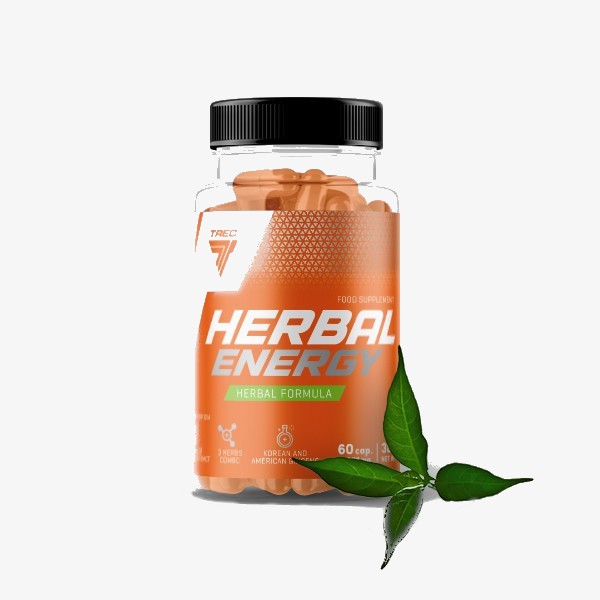 TREC NUTRITION HERBAL ENERGY 60cap