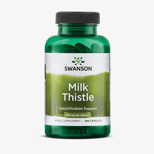 SWANSON Milk Thistle 500mg - 100 caps