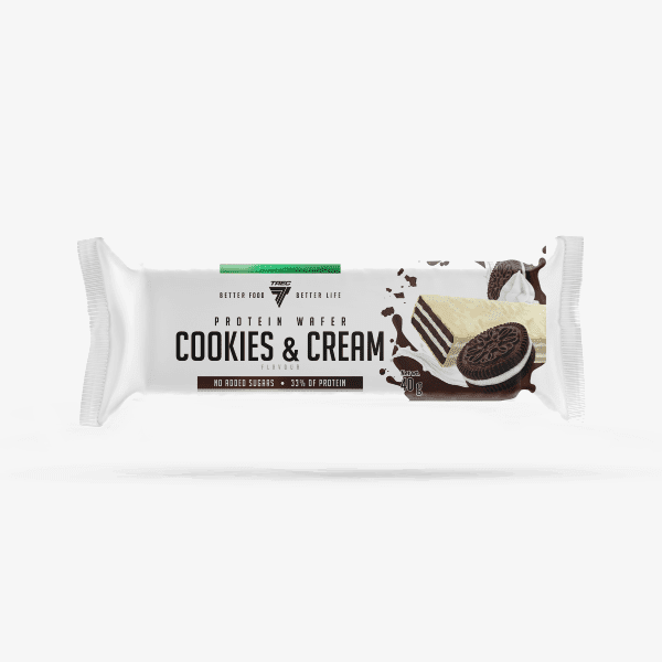 TREC NUTRITION PROTEIN WAFER 12x40g Cookie & Cream