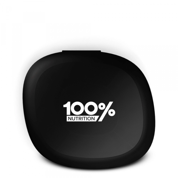 100% NUTRITION Black Pillbox