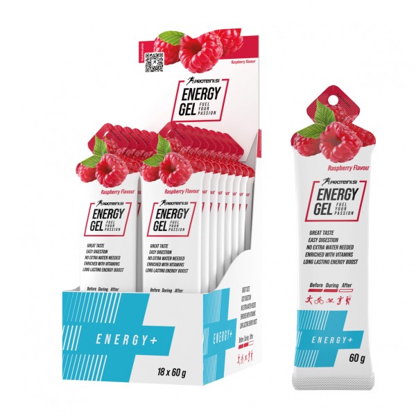 PROTEINI.SI ENERGY+ ENERGY GEL 18x60g