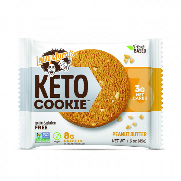 LENNY & LARRY'S Keto Cookie VEGAN12x45g - Peanut Butter - MHD 19.07.2022