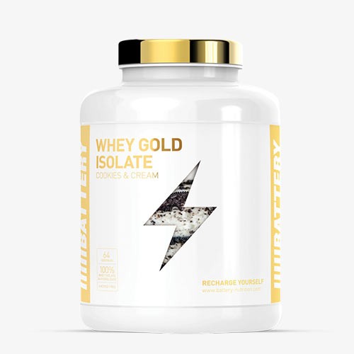 BATTERY NUTRITION WHEY GOLD ISOLATE 1600g Proteine